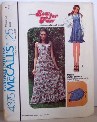 4375 74 RUFFLE STRAPPY TIE DRESS JUMPER LENGTHS,MOUSE PATTERN 10